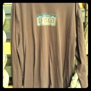 Life Is Good Men’s long sleeve T-Shirt